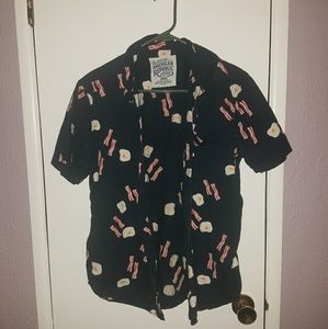 Bacon and Eggs American Republic Button Down Shirt